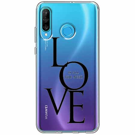 Etui na telefon Huawei P30 Lite - All you need is LOVE.