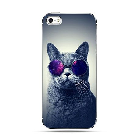 Etui na telefon kot w okularach przeciwsłonecznych