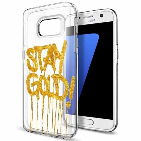 Etui na Galaxy S7 - Stay Gold.