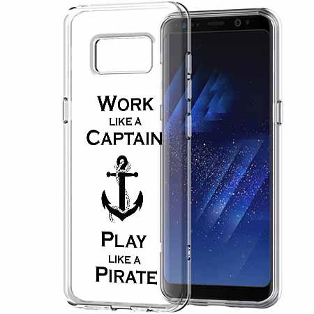 Etui na Galaxy S8 Plus - Work like a Captain…